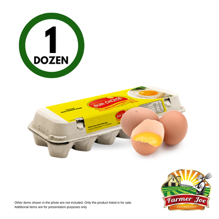 Tanumapua Eggs - Large (Max 5 Dozen Only) "PICKUP FROM FARMER JOE SUPERMARKET VAITELE ONLY"