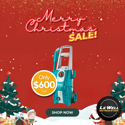 Total High Pressure Wash 2000W (PICK UP FROM LE WELL COMPANY SAVALALO ONLY)