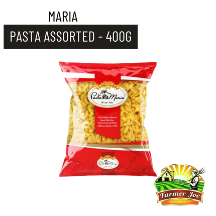 Pasta Maria Assorted 400g "PICKUP FROM FARMER JOE SUPERMARKET UPOLU ONLY"