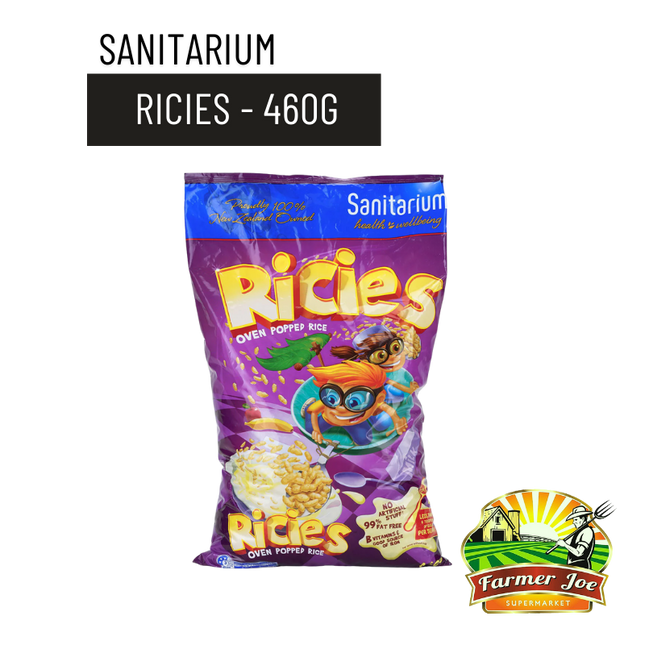 Sanitarium Ricies 460g - "PICKUP FROM FARMER JOE SUPERMARKET UPOLU ONLY"