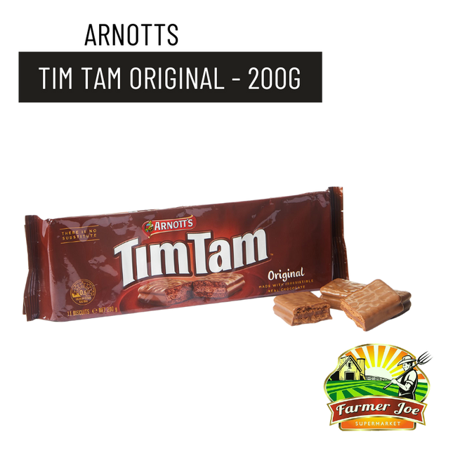 Arnotts Tim Tam Original 200g - "PICKUP FROM FARMER JOE SUPERMARKET UPOLU ONLY"