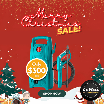 Total High Pressure Wash 1400W (PICK UP FROM LE WELL COMPANY SAVALALO ONLY)