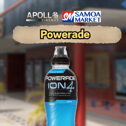 Powerade Drink - "DRINK FROM APOLLO CINEMAS"