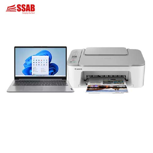 LENOVO Ideapad Laptop Cannon Printer