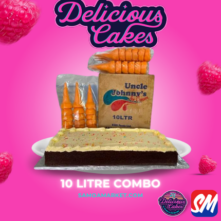 10 Litre Combo [PICK UP FROM DELICIOUS CAKES, LEPEA]