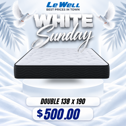 Bonnell Double 138x190 (PICK UP FROM LE WELL COMPANY SAVALALO ONLY)