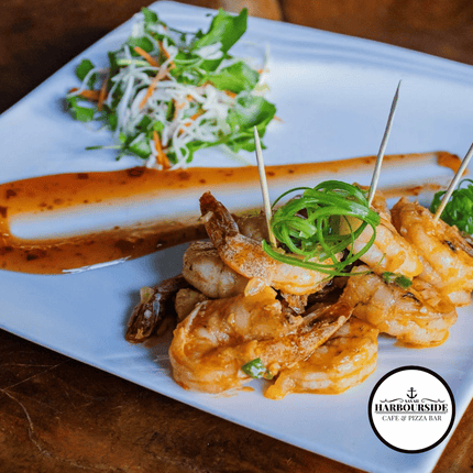 Chili Prawns "PICK UP AT SAVAII HARBOURSIDE CAFE & PIZZA BAR ONLY"