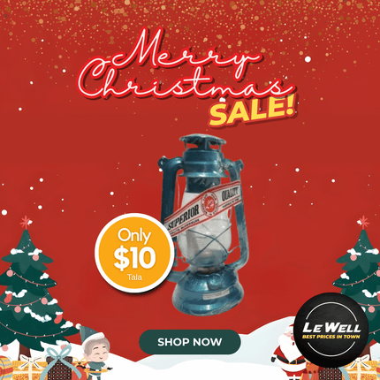 Hurricane Lamp 360mls (PICK UP FROM LE WELL COMPANY SAVALALO ONLY)