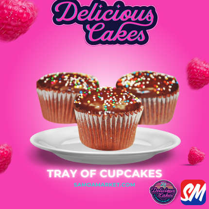 Trays of Cupcake 10pc [PICK UP FROM DELICIOUS CAKES, LEPEA]