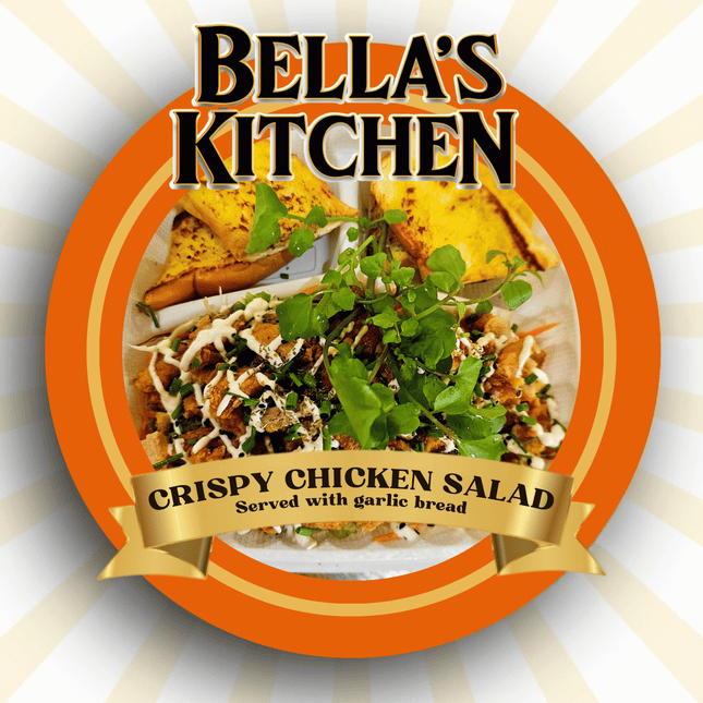 Crispy Chicken Salad "PICKUP FROM BELLAS KITCHEN, TAUESE, APIA"