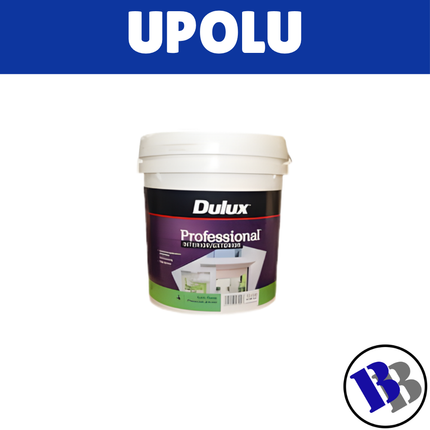 Dulux Professional Paint Acrylic Ext/Int Semigloss White 20L - "PICKUP FROM BLUEBIRD LUMBER & HARDWARE UPOLU ONLY"