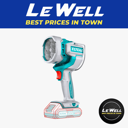 TOTAL Cordless Work Lamp 28ATS (PICK UP FROM LE WELL COMPANY SAVALALO ONLY)
