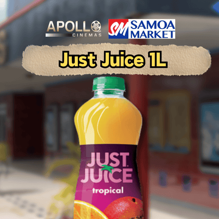 Just Juice 1L Drink - "DRINK FROM APOLLO CINEMAS"