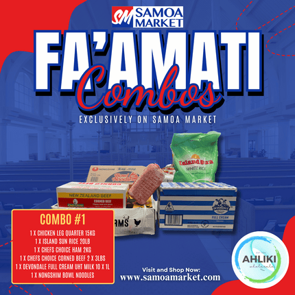 Faamati Combo #1 - "PICKUP FROM AH LIKI WHOLESALE"