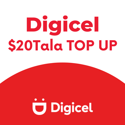 $20 Digicel Topup [PLEASE PROVIDE PHONE NUMBER SO WE CAN TRANSFER TOPUP]