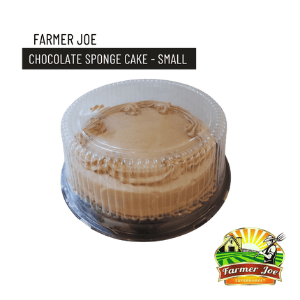 Chocolate Sponge Cake - Small "PICKUP FROM FARMER JOE SUPERMARKET UPOLU ONLY"