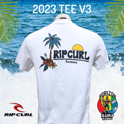 2023 Rip Curl Samoa Destination Tee - V3 White - Samoamarket.com