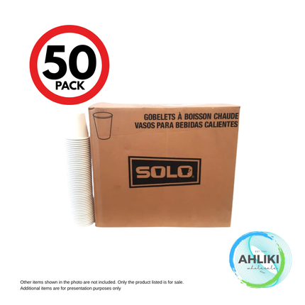 Solo White SSP Paper Hot Drink Cup 10oz x 20 x 50pcs 410W/20520 [SORRY, SOLD OUT] "PICKUP FROM AH LIKI WHOLESALE"