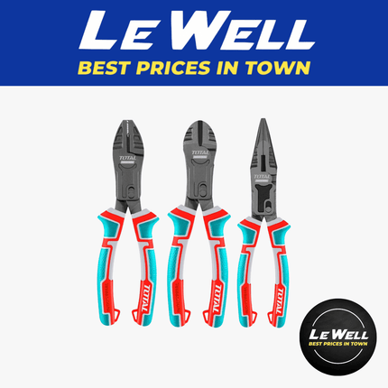 TOTAL 3PCS Compound Pliers (PICK UP FROM LE WELL COMPANY SAVALALO ONLY)