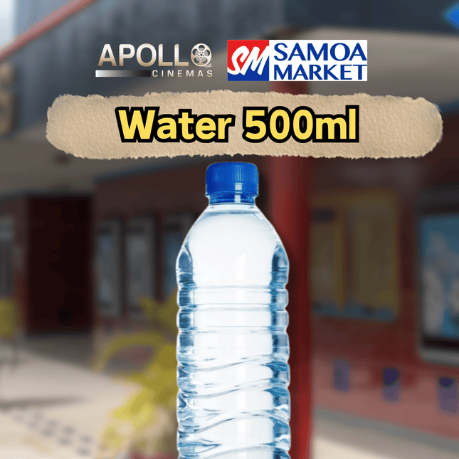 Water 500mls Drink - "DRINK FROM APOLLO CINEMAS"