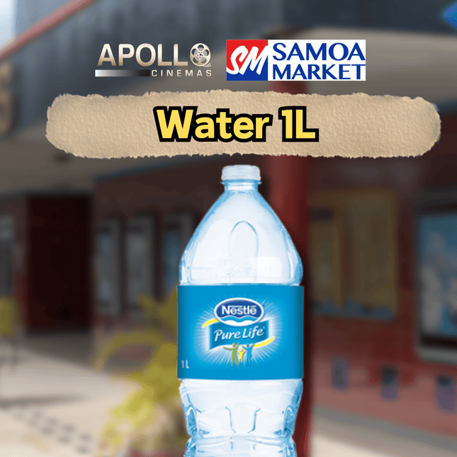 Water 1L Drink - "DRINK FROM APOLLO CINEMAS"