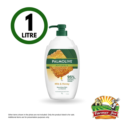 Palmolive Body Wash Milk 1L "PICKUP FROM FARMER JOE SUPERMARKET VAITELE ONLY"