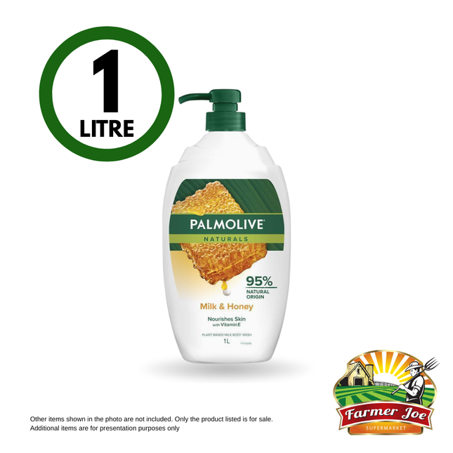 Palmolive Body Wash Milk 1L "PICKUP FROM FARMER JOE SUPERMARKET VAITELE ONLY"