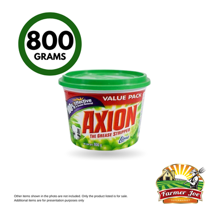Axion Dish Wash 800g ''PICKUP FROM FARMER JOE SUPERMARKET VAITELE ONLY"