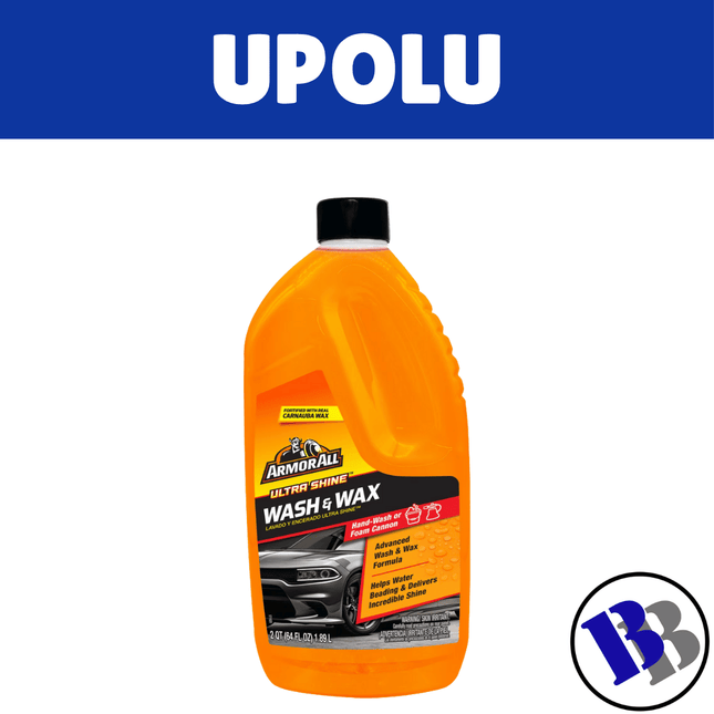 Car Wash & Wax Liquid Ultra Shine 1.89L Armorall - "PICKUP FROM BLUEBIRD LUMBER & HARDWARE"