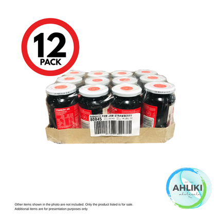 Pams Jams Siamu Assorted Flavours 500g 12PACK [NOT AVAIL AT SALELOLOGA BRANCH] "PICKUP FROM AH LIKI WHOLESALE"
