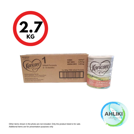 Karicare Stage 1 Infant Formula 0-6 Months (240524) [NOT AVAIL AT SALELOLOGA BRANCH] "PICKUP FROM AH LIKI WHOLESALE"