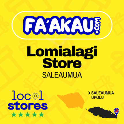 Lomialagi Store - Saleaumua > UPOLU (Not Redeemable for Cash)