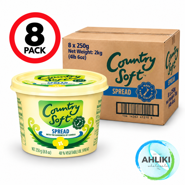 Anchor Country Soft Spread 250g x 8PACK (41200)