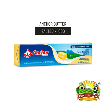 Anchor Butter 100G [NOT AVAIL AT FUGALEI BRANCH] "PICKUP FROM FARMER JOE SUPERMARKET UPOLU ONLY"