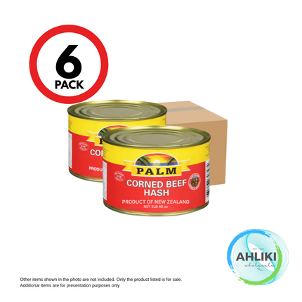 Palm Corned Beef 6PACK x 3lb "PICKUP FROM AH LIKI WHOLESALE ONLY"