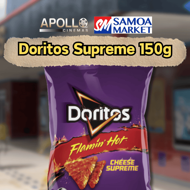 Doritos Supreme 150g - "SNACK FROM APOLLO CINEMAS"