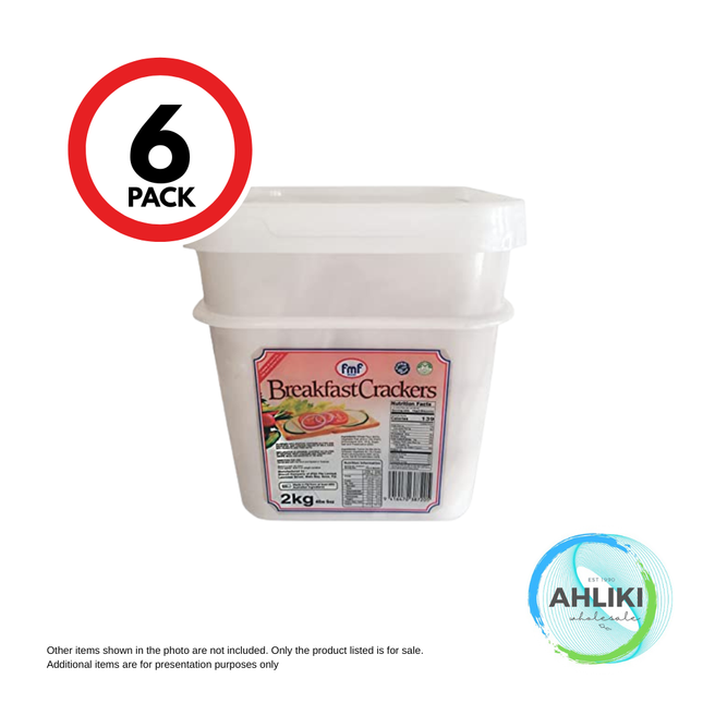 FMF Breakfast Crackers 6 Paelo x 2kg "PICKUP FROM AH LIKI WHOLESALE"