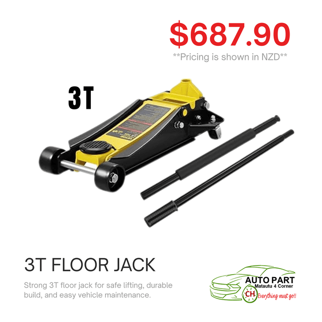 3T FLOOR JACK "PICKUP FROM AUTO PARTS, MATAUTU"