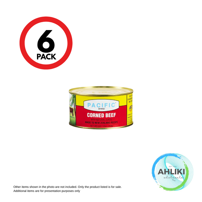 Pacific Corned Beef (340g) 12oz 6PACK [AF492210] "PICKUP FROM AH LIKI WHOLESALE"