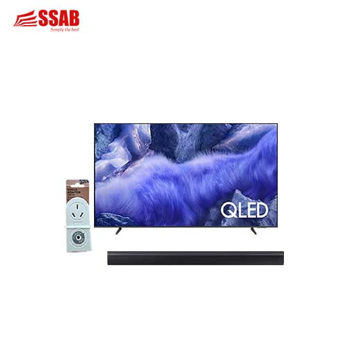 SAMSUNG 75 TV / SURGE PROTECTOR / SAMSUNG SOUNDBAR
