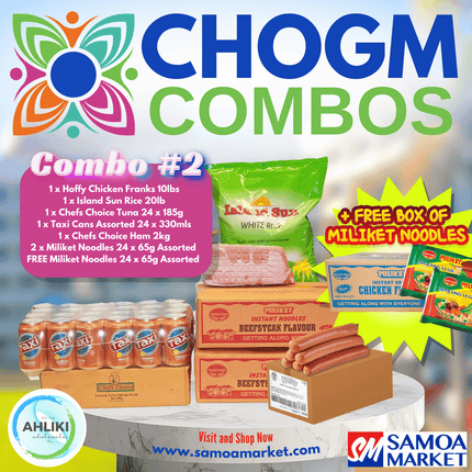 CHOGM Combo #2 - (plus FREE PUSA SAIMIGI) "PICKUP FROM AH LIKI WHOLESALE"