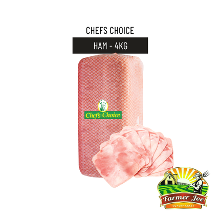 Chefs Choice Local Ham 4Kg - "PICKUP FROM FARMER JOE SUPERMARKET UPOLU ONLY"