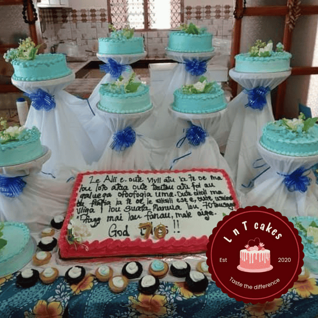 Birthday Package #1 "PICKUP FROM LNT CAKES - 24 hrs Notice before Pickup"