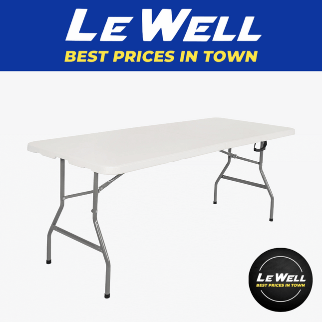 Folding Table 6ft (PICK UP FROM LE WELL COMPANY SAVALALO ONLY)