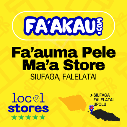 Faauma Pele Ma'a Store - Siufaga Falelatai > UPOLU