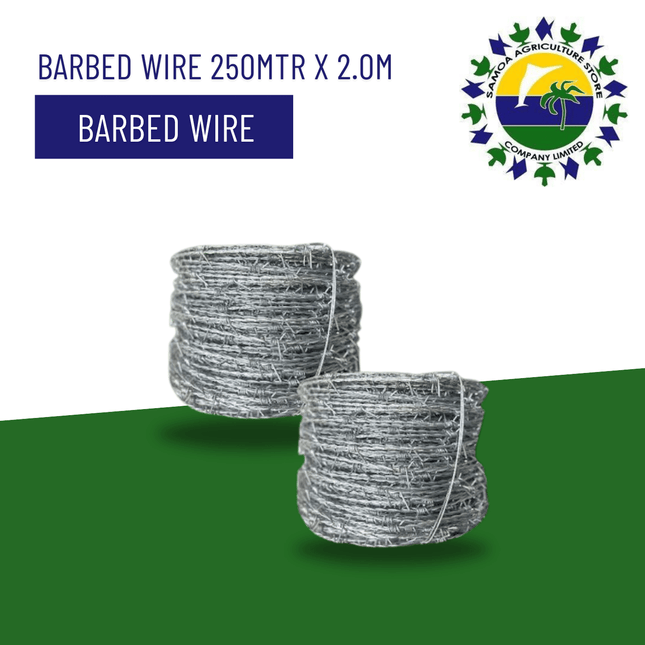 Barbed Wire 250mtr x 2.0m