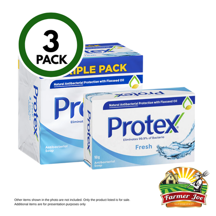Protex Soap Assorted [3Pkt] 75g "PICK UP AT FARMER JOE SUPERMARKET VAITELE ONLY"