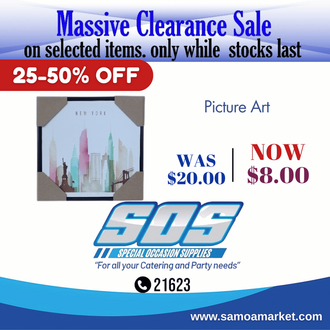 Picture Art "Pick Up From S.O.S LTD, Togafuafua"