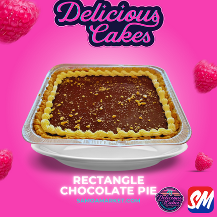 Rectangle Chocolate Pie [PICK UP FROM DELICIOUS CAKES, LEPEA]