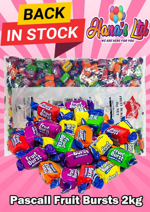 Pascall Fruit Bursts 2KG "PICK UP AT HANA'S LIMITED TAUFUSI"